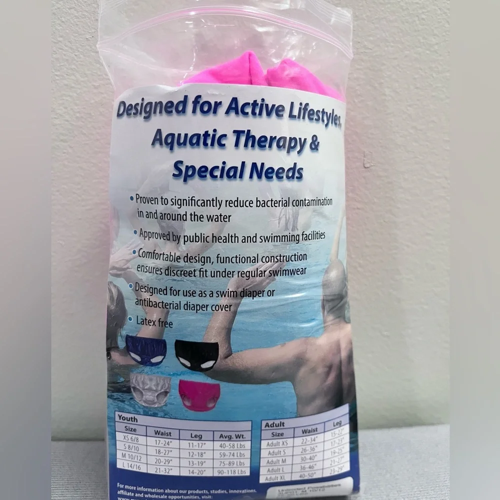 Reusable Swim Diaper with Built-In Antibacterial Protection |NEW| Special needs